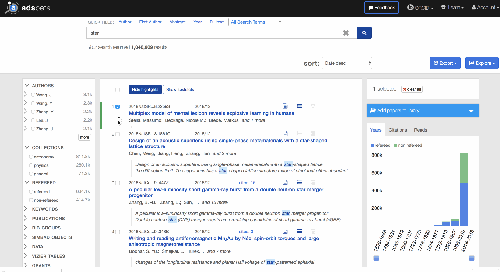 export-selected-results